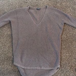 Express quarter sleeve sweater